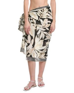 Echo Golden Palm Pareo Wrap - Natural