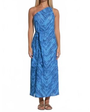 Elan Havana Priint One Shoulder - Blue