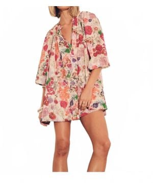 Carolina K Amala Mini Dress - Red