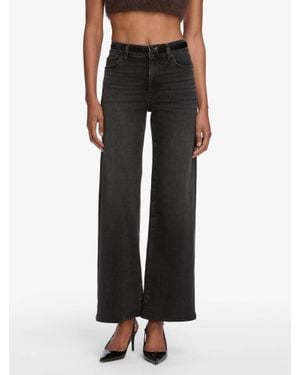 FRAME Le Slim Palazzo Pant - Black