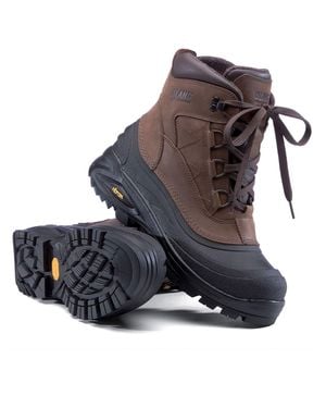 Olang High-Ankle Rugged Boots With Thick Textured Sole - Blue