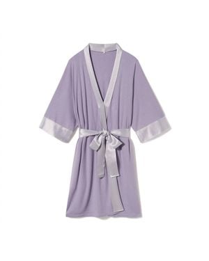 PJ Harlow Shala Knit Robe - Purple
