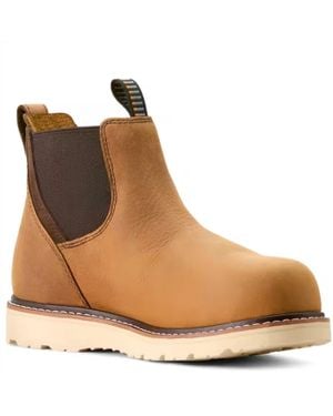 Ariat Rebar Wedge Safety Boots - Brown