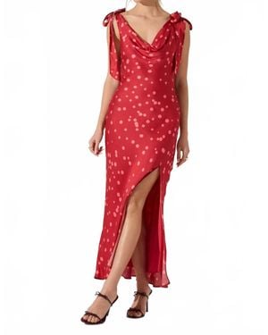Astr Allexina Dress - Red