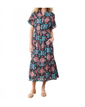 Printfresh Celeste Dress - Blue