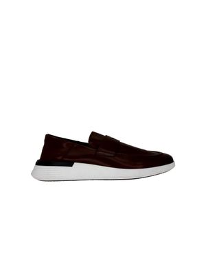 Wolf & Shepherd Crossover Loafer - Brown