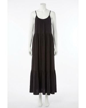 Z Supply Lido Slub Midi Dress - Black