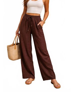 H2OFAGERHOLT Drawstring Pants - Brown