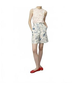 Project Adamo Single Crew Neck Sleeveless Top - Multicolor