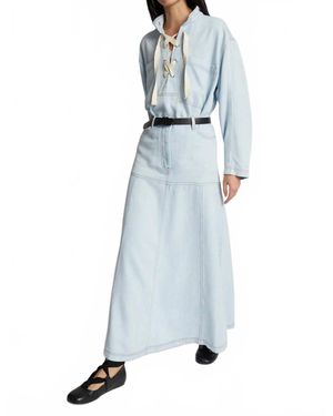 Munthe Tuxya Skirt - Blue