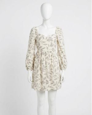 Z Supply Honor Vine Mini Dress - White