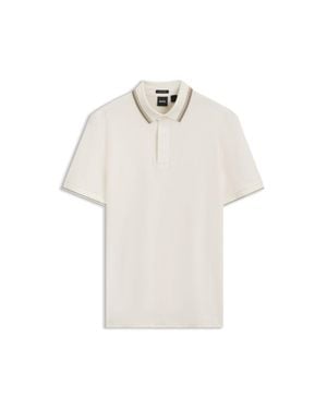 BOSS Regular-Fit Polo Shirt - White