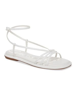 Sam Edelman Circus Ny By Olana Sandals Bright Strappy Htat1807 - White