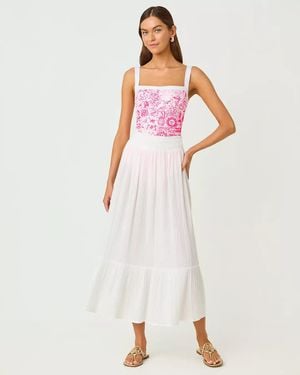 Lilly Pulitzer Enzo Maxi Skirt Cover-Up - White