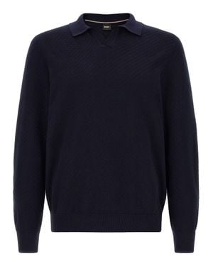 BOSS H-Lomarino Polo Shirt - Blue