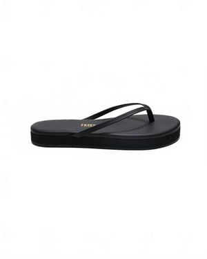 TKEES Lily Platform Sandal - Black