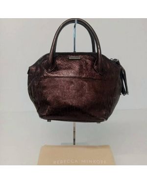 Rebecca Minkoff Leather Satchel Bag - Brown