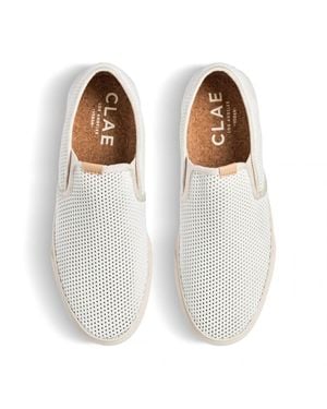 CLAE Porter Knit - White