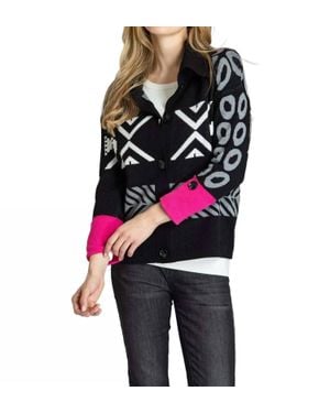 Apny Nordic Cardigan - Black
