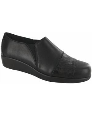 SAS Nora Slip On Loafer - Black