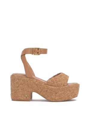 Vince Camuto Ellah Platform Sandal - Brown