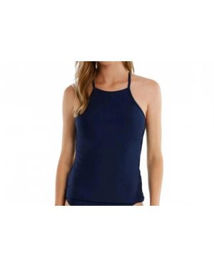 Helen Jon Racerback Tankini - Blue