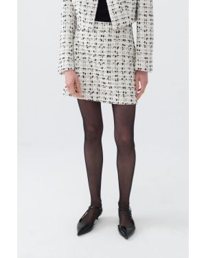 Nocturne Tweed Mini Skirt - Multicolor