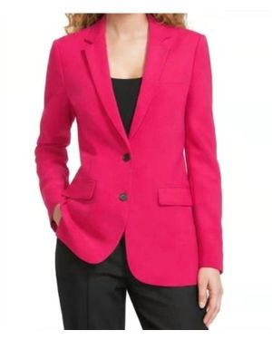 The Kooples Notch Lapel Blazer - Pink