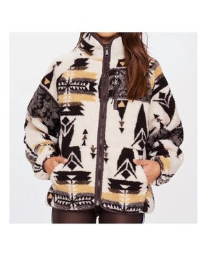 The Upside Totem Harlow Zip Through - Brown