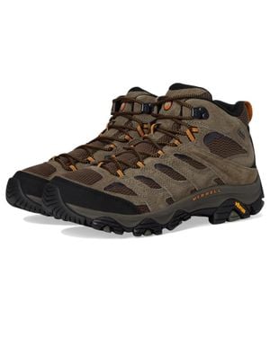 Merrell Moab 3 Mid Gore-Tex J035795Z Menswalnut Leather Hiking Boot Zogg2817 - Black