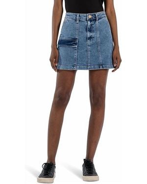 Kut From The Kloth Zoe Skirt - Blue