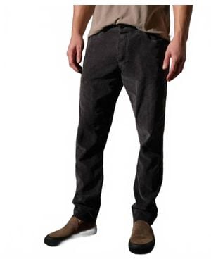James Perse Five Pocket Corduroy Pant - Black
