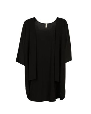 Lanston Philosophy Cocoon Cardigan - Black