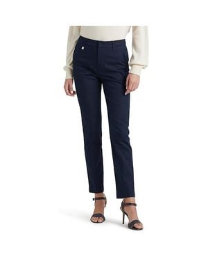 Ralph Lauren Pockets High Rise Ankle Pants - Blue