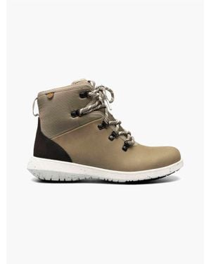 Bogs Juniper Hiker Waterproof Lace Up Boots - White