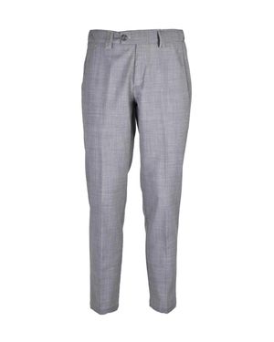 Emanuel Ungaro Wool Polyester Stretch Pants - Gray