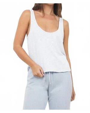 Lamade New Boyfriend Tank - White