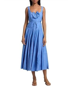Cinq À Sept Flower Joisian Dress - Blue