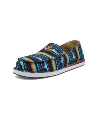 Twisted X Mhycl01 Hooey Slip On Loafer - Blue