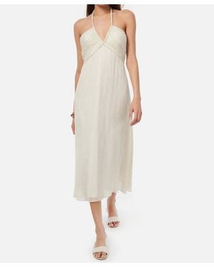 Cami NYC Sonoma Halter Midi Dress - Natural