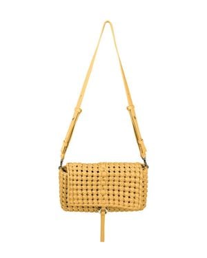 THEMOIRÈ Asteri Knots Eco-Fabric Shoulder Bag - Metallic