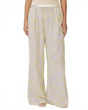 Splendid Lia Wide Pant - Natural