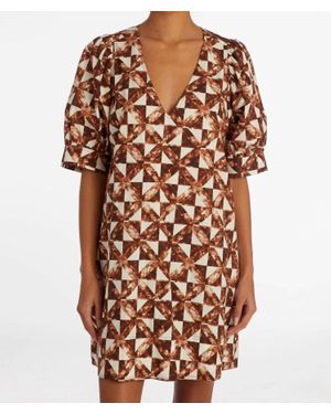 Marie Oliver Ola Dress - Brown