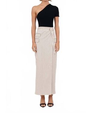 NonChalant Label Ula Skirt - Multicolor