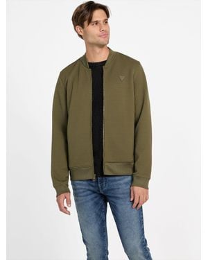 Guess Astro Quilted Flight Jacket - Green