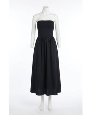 Z Supply Sunsought Strapless Midi Dress - Black