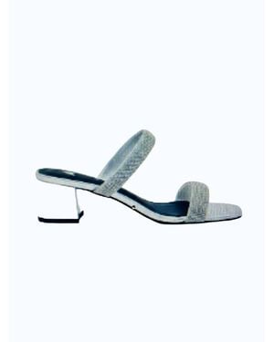 Carrano Spechio Block Heel - Blue