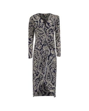 Johanna Ortiz Spice Market Hunter Midi Dress - Gray