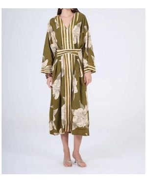 Aylaya Kuala Long Sleeve Dress - Yellow
