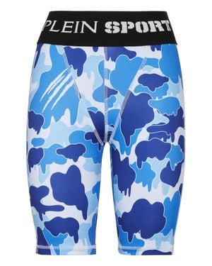 Philipp Plein Jogging Leggings Camouflage - Blue